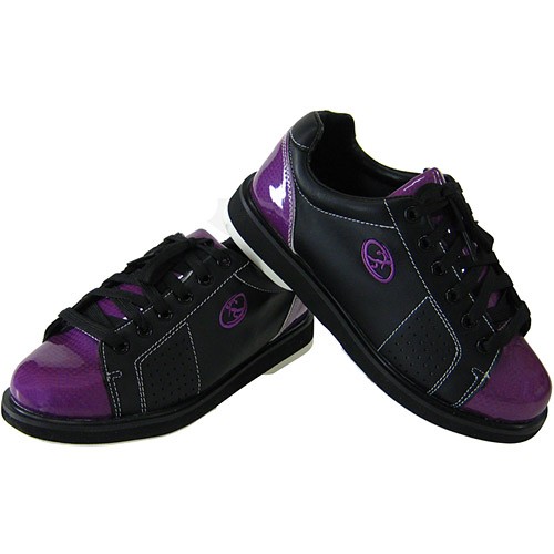 Elite Womens Athena Black/Purple Bowling Shoes + FREE SHIPPING