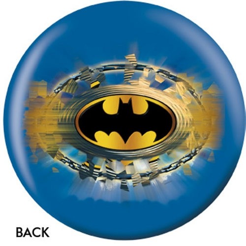 OnTheBallBowling Batman with Bat Signal Back Image