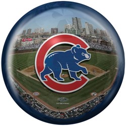 Brunswick MLB Chicago Cubs Viz-A-Ball Back Image