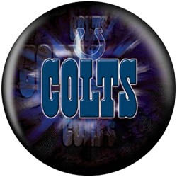 KR NFL Indianapolis Colts Viz-A-Ball Back Image