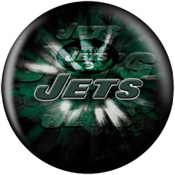 KR NFL New York Jets Viz-A-Ball Back Image