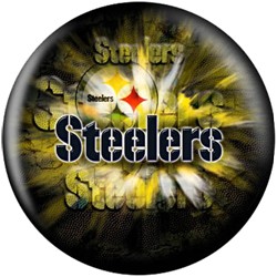 KR NFL Pittsburgh Steelers Viz-A-Ball Back Image