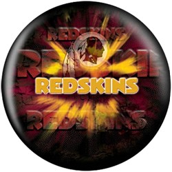 KR NFL Washington Redskins Viz-A-Ball Back Image