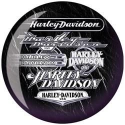 Brunswick Harley Edgy Viz-A-Ball Back Image
