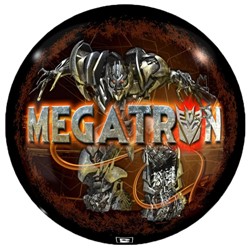 KR Transformers Megatron Viz-A-Ball Back Image