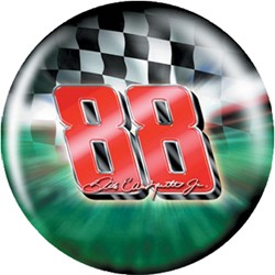 OnTheBallBowling NASCAR 2010 Dale Earnhardt Jr 88 Back Image