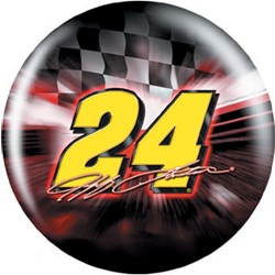OnTheBallBowling NASCAR Jeff Gordon 24 Back Image