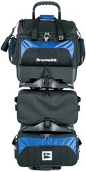 Brunswick Pro Players 6 Ball Roller Royal Back Image