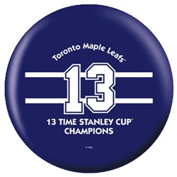 OTBB NHL Toronto Maple Leafs 13 Stanley Cup Champs Back Image
