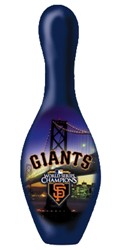 OTBB MLB World Series Champs Giants Blue Pin Back Image