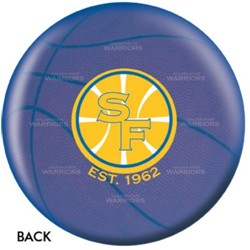 OnTheBallBowling NBA Golden State Warriors Back Image