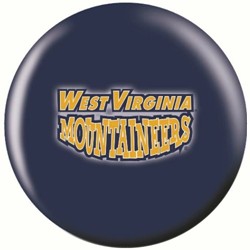 OnTheBallBowling West Virginia Mountaineers Back Image