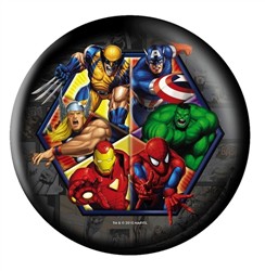 KR Marvel Heroes Ironman Viz-A-Ball Back Image