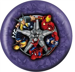 KR Marvel Heroes Thor Viz-A-Ball Back Image