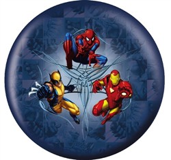 KR Marvel Heroes Spiderman Viz-A-Ball Back Image