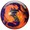 orange/purple