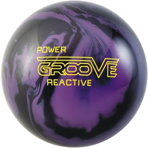 Brunswick Power Groove Reactive Black/Purple Bowling Balls + FREE SHIPPING