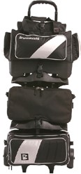Brunswick Pro Players 6 Ball Roller Black/Silver Main Image