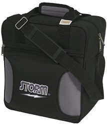 Storm Solo 1 Ball Tote Black/Charcoal Main Image