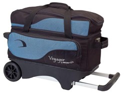Ebonite Voyager 2 Ball Roller Black/Blue Main Image
