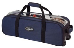 Ebonite Team Ebonite 3 Ball Tote/Roller Black/Blue Main Image