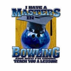 I Have a Masters in Bowling Towel Main Image