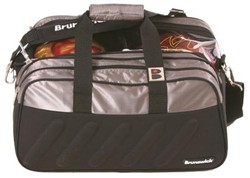 Brunswick Players Double Tote Plus Black/Steel Main Image