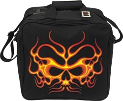 Brunswick Viper Single Tote Fire Flame Skull Main Image