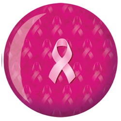 Brunswick Mini Breast Cancer Aware Pink Viz-A-Ball Main Image