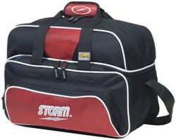 Storm 2 Ball Deluxe Tote Red/Black Main Image