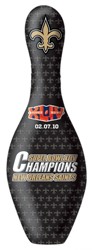 OnTheBallBowling Saints Super Bowl Champs Pin Main Image