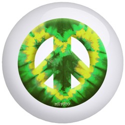 OTBB Meyoto Green Yellow Heart Tie Dye Main Image