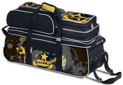 Roto Grip 3 Ball Rolling Tote Yellow/Charcoal/Blk Main Image