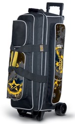 Roto Grip 3 Ball Roller Yellow/Charcoal/Black Main Image