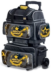 Roto Grip 4 Ball Roller Yellow/Charcoal/Blk Main Image