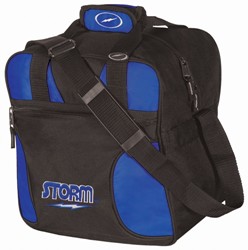 Storm Solo Single Tote Black/Royal Main Image