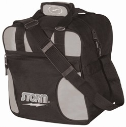 Storm Solo Single Tote Black/Silver Main Image
