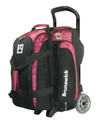 Brunswick Pro Players Double Roller Black/Burgundy Main Image