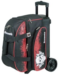 Brunswick Image Double Roller Grunge Skull Main Image