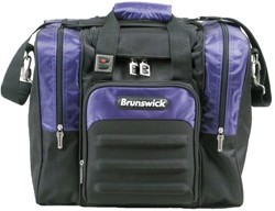 Brunswick Flash Single Tote Black/Purple Main Image
