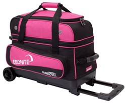 Ebonite Transport Double Roller Black/Pink Main Image