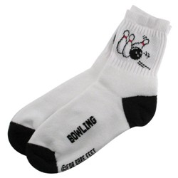 Bowling Ball/Pin Crew Socks Main Image