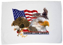 Master Support Our Troops Towel Main Image