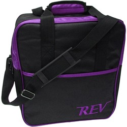 Rev Single Tote Black/Purple Main Image