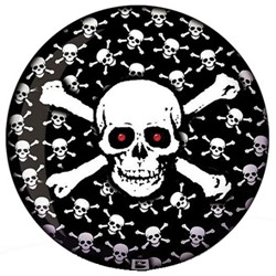 Brunswick Skull Crazy Glow Viz-A-Ball Main Image