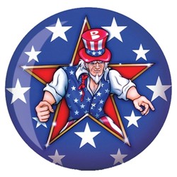 Brunswick Uncle Sam Glow Viz-A-Ball Main Image
