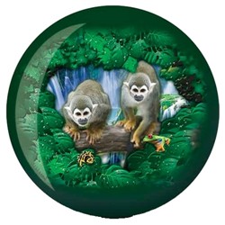 Brunswick Jungle Glow Viz-A-Ball Main Image