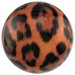 Brunswick Leopard Print Viz-A-Ball