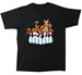 Master Scooby Doo On Pins Black T-Shirt