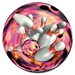 Bowling Pin Splash Mouse Pad